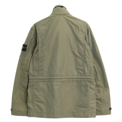 STONE ISLAND ストーンアイランド 741540922 ｸﾞﾘｰﾝ 21SS ﾅｲﾛﾝ ﾚｯﾌﾟｽﾌｨｰﾙﾄﾞｼﾞｬｹｯﾄ ジャケット M
