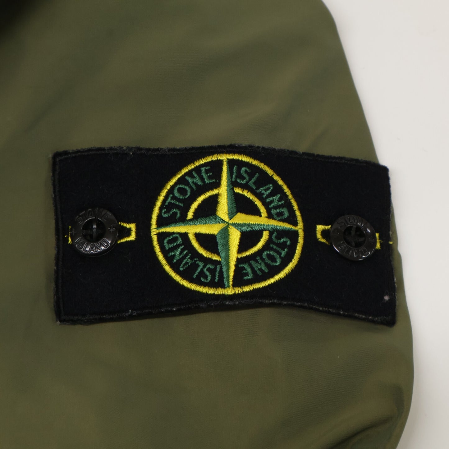 STONE ISLAND ストーンアイランド 741540922 ｸﾞﾘｰﾝ 21SS ﾅｲﾛﾝ ﾚｯﾌﾟｽﾌｨｰﾙﾄﾞｼﾞｬｹｯﾄ ジャケット M