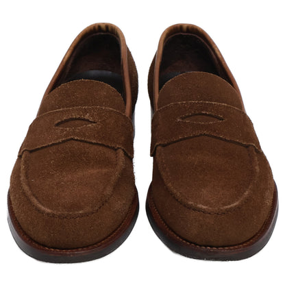 三陽山長 サンヨウヤマチョウ 07408 JUYA 柔弥 R2021CF スエード コインローファー/ シューズ 6 1/2