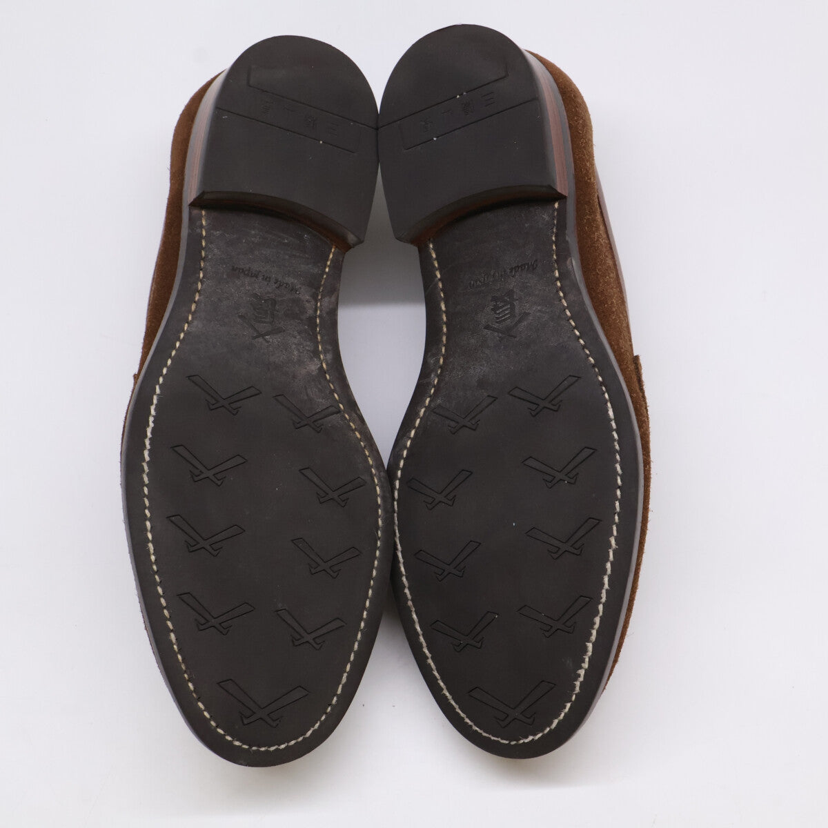 三陽山長 サンヨウヤマチョウ 07408 JUYA 柔弥 R2021CF スエード コインローファー/ シューズ 6 1/2