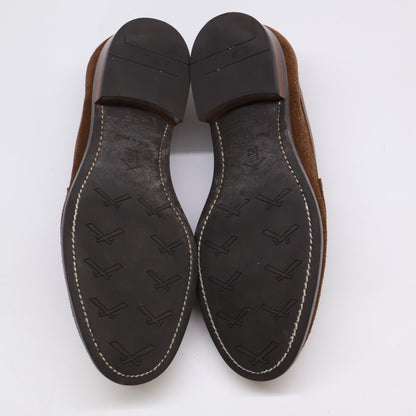 三陽山長 サンヨウヤマチョウ 07408 JUYA 柔弥 R2021CF スエード コインローファー/ シューズ 6 1/2