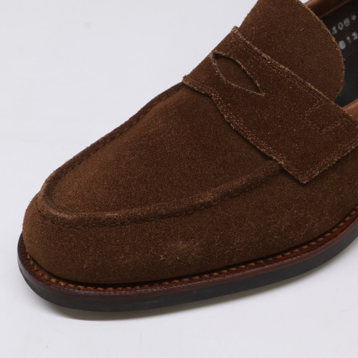 三陽山長 サンヨウヤマチョウ 07408 JUYA 柔弥 R2021CF スエード コインローファー/ シューズ 6 1/2