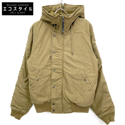 ALPHA INDUSTRIES アルファインダストリーズ 849-38919372 ﾌﾞﾗｳﾝ 中綿 内ｷﾙﾃｨﾝｸﾞ ﾌｰﾄﾞｼﾞｬｹｯﾄ ジャケット M