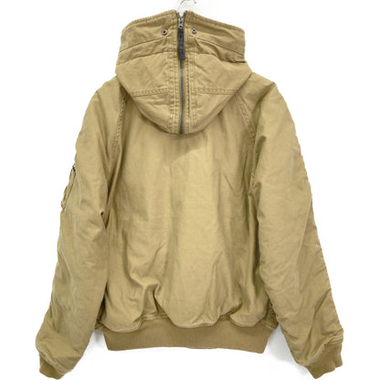 ALPHA INDUSTRIES アルファインダストリーズ 849-38919372 ﾌﾞﾗｳﾝ 中綿 内ｷﾙﾃｨﾝｸﾞ ﾌｰﾄﾞｼﾞｬｹｯﾄ ジャケット M