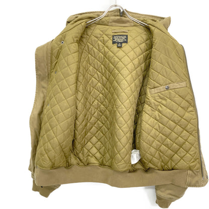 ALPHA INDUSTRIES アルファインダストリーズ 849-38919372 ﾌﾞﾗｳﾝ 中綿 内ｷﾙﾃｨﾝｸﾞ ﾌｰﾄﾞｼﾞｬｹｯﾄ ジャケット M