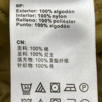 ALPHA INDUSTRIES アルファインダストリーズ 849-38919372 ﾌﾞﾗｳﾝ 中綿 内ｷﾙﾃｨﾝｸﾞ ﾌｰﾄﾞｼﾞｬｹｯﾄ ジャケット M