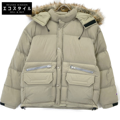 Champion チャンピオン C8-S609 ｸﾞﾘｰﾝ ﾌｧｰ ﾀﾞｳﾝ ﾌｰﾄﾞｼﾞｬｹｯﾄ ジャケット L