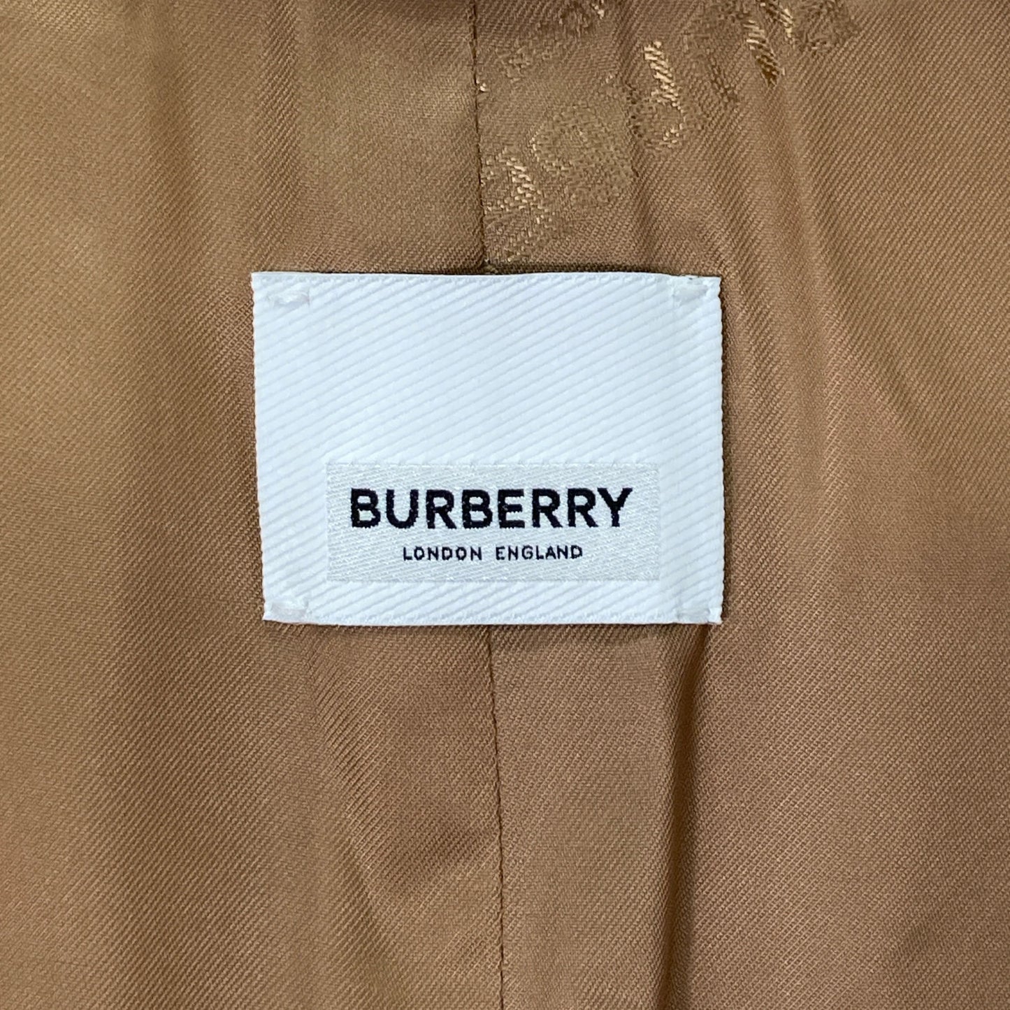 BURBERRY バーバリー 8091130 ﾍﾞｰｼﾞｭ ｳｰﾙ×ｶｼﾐﾔ ﾃｰﾗｰﾄﾞｺｰﾄ コート 54