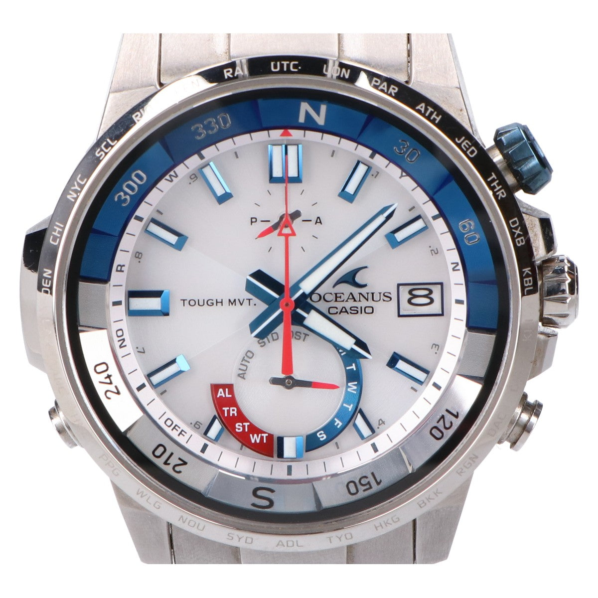 CASIO カシオ OCW-P1000-7A OCEANUS CACHALOT オシアナス カシャロ マルチバンド6 タフソーラー電波 腕時計