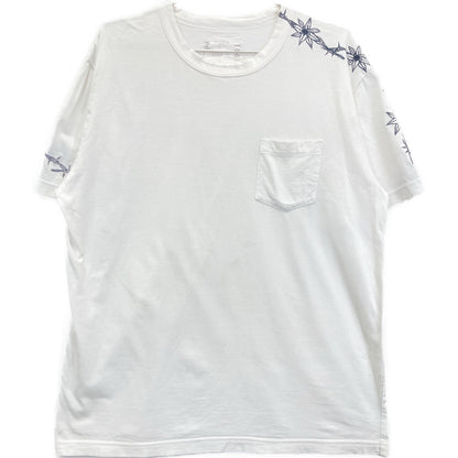 sacai サカイ 19-01961M × Dr.Woo コットン タトゥー刺繍Tシャツ トップス 2