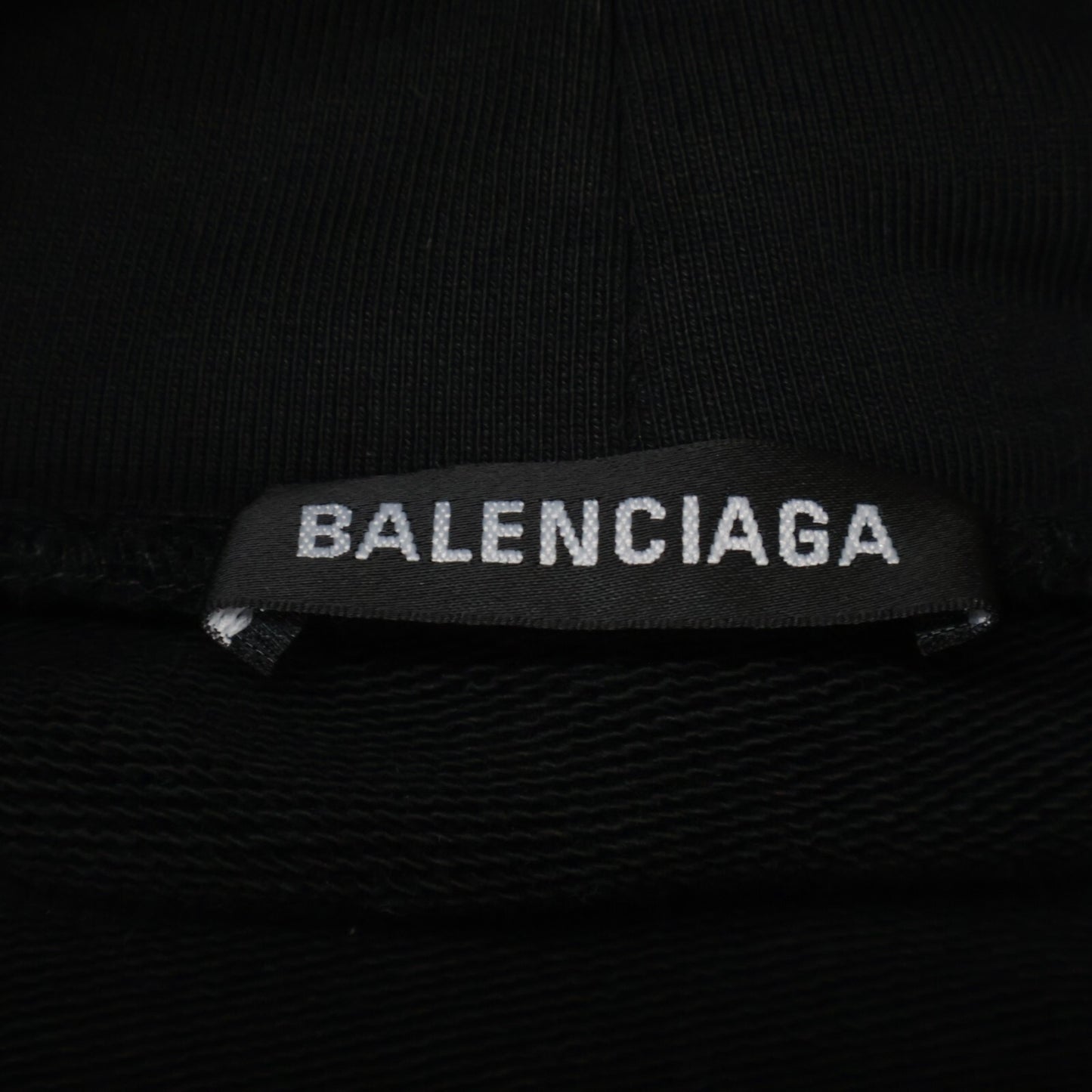 BALENCIAGA バレンシアガ 620973 ﾌﾞﾗｯｸ 20年製 Gym Wear ﾌｰﾃﾞｨｰ トップス L