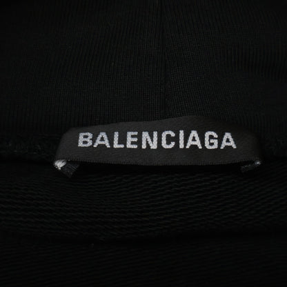 BALENCIAGA バレンシアガ 620973 ﾌﾞﾗｯｸ 20年製 Gym Wear ﾌｰﾃﾞｨｰ トップス L