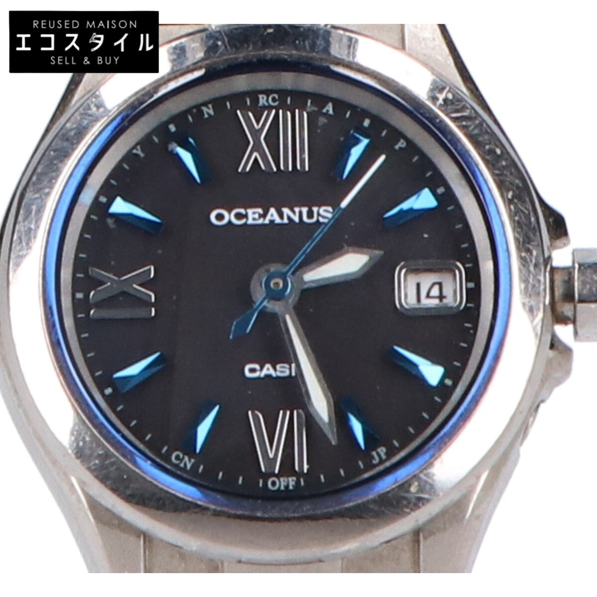 CASIO カシオ OCEANUS OCW-70J-1AJF 3 hands model タフソーラー電波 腕時計