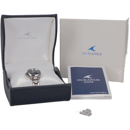 CASIO カシオ OCEANUS OCW-70J-1AJF 3 hands model タフソーラー電波 腕時計