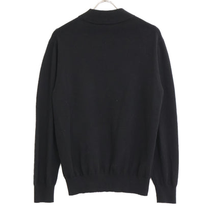 UTO ユーティーオー ﾌﾞﾗｯｸ ｶｼﾐﾔ100% ﾍﾞｰｼｯｸ ﾊｲﾈｯｸ ﾆｯﾄ ｾｰﾀｰ トップス 表記無し