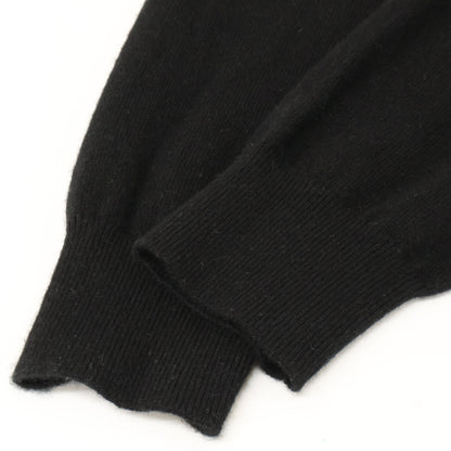 UTO ユーティーオー ﾌﾞﾗｯｸ ｶｼﾐﾔ100% ﾍﾞｰｼｯｸ ﾊｲﾈｯｸ ﾆｯﾄ ｾｰﾀｰ トップス 表記無し