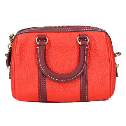 COACH コーチ 【美品】CA116 ルビー サッチェル 18 カラーブロック 2WAY ハンドバッグ