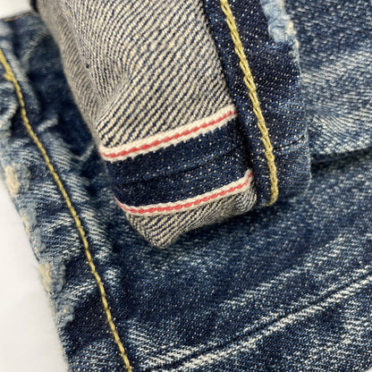 DENHAM デンハム 日本製 13年 ELLE JAL ｲﾝﾃﾞｨｺﾞ ﾄﾞﾛｯﾌﾟ ｽｷﾆｰ ﾃﾞﾆﾑ ボトムス W23L32