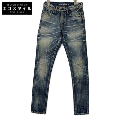 DENHAM デンハム 日本製 13年 ELLE JAL ｲﾝﾃﾞｨｺﾞ ﾄﾞﾛｯﾌﾟ ｽｷﾆｰ ﾃﾞﾆﾑ ボトムス W23L32