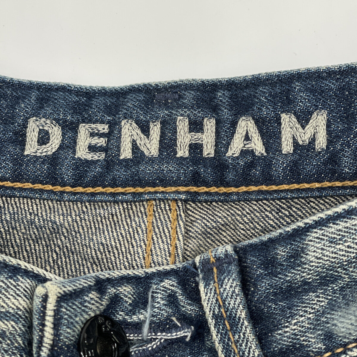 DENHAM デンハム 日本製 13年 ELLE JAL ｲﾝﾃﾞｨｺﾞ ﾄﾞﾛｯﾌﾟ ｽｷﾆｰ ﾃﾞﾆﾑ ボトムス W23L32