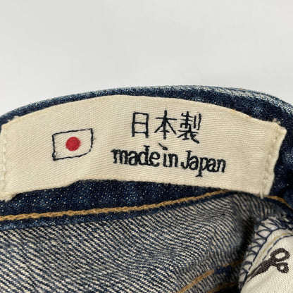 DENHAM デンハム 日本製 13年 ELLE JAL ｲﾝﾃﾞｨｺﾞ ﾄﾞﾛｯﾌﾟ ｽｷﾆｰ ﾃﾞﾆﾑ ボトムス W23L32