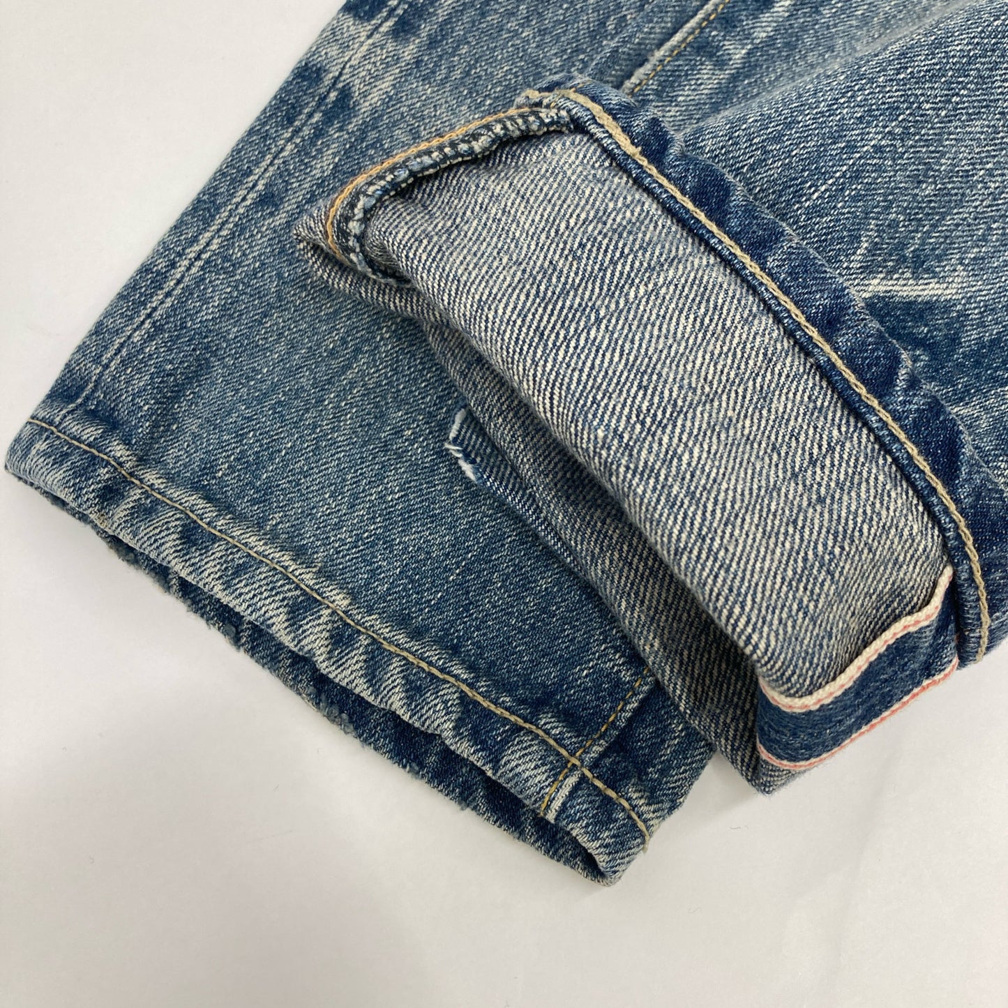 DENHAM デンハム 日本製 300本限定 15年 POINT 5YJ CARROT ﾌｨｯﾄ ﾃﾞﾆﾑ ボトムス W23L32