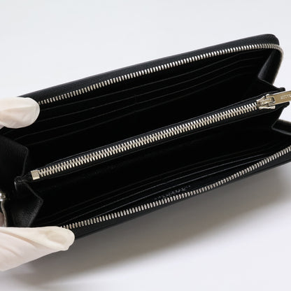 BALLY バリー VALEN レザー ラウンドジップ 長財布（小銭入れあり）