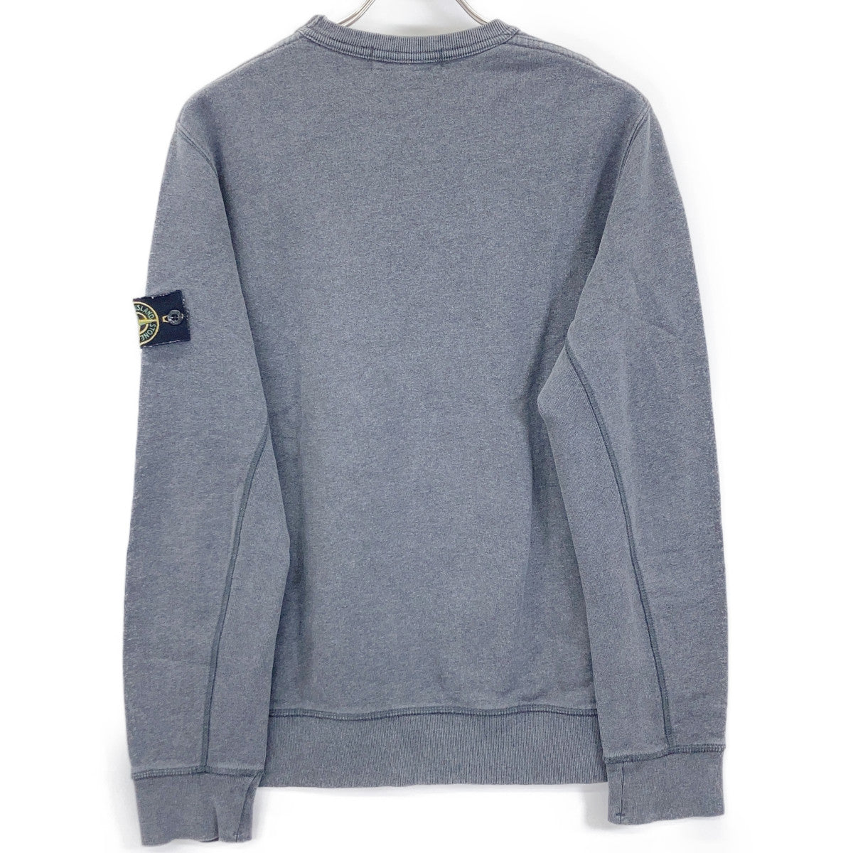 STONE ISLAND ストーンアイランド 651565320 16AW ｸﾞﾚｰ ﾊﾟｯﾁ ｽｳｪｯﾄｼｬﾂ トップス M