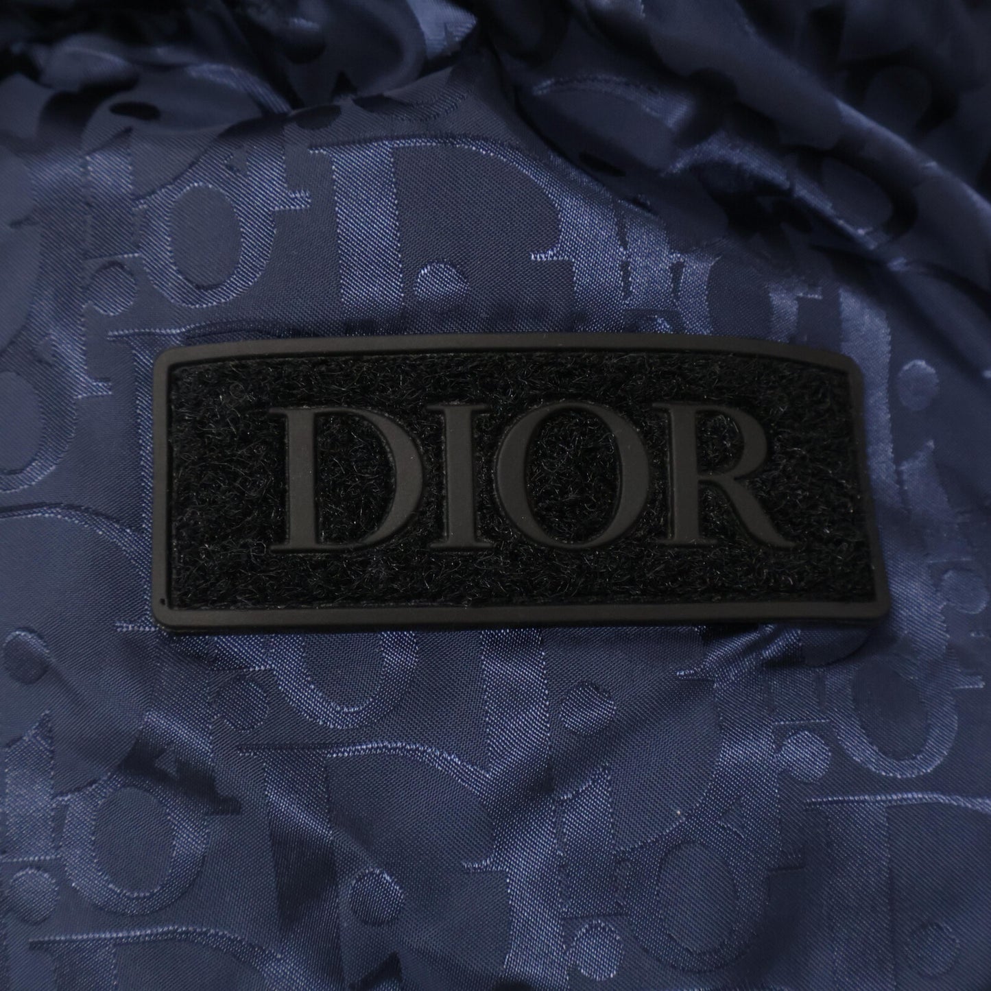 DIOR ディオール 【美品/国内正規】943C449A4462 オブリーク テクニカル ジャカード パファージャケット/ダウン ジャケット 44