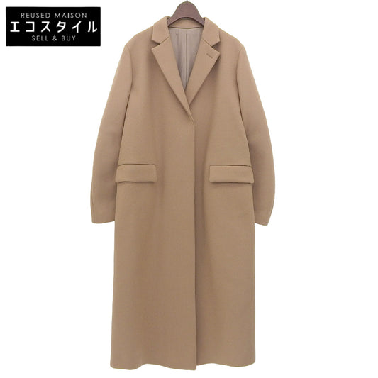 YLEVE イレーヴ 美品 ウール チェスターコート レディース ベージュ 2 168-8210055 18年製 コート 2