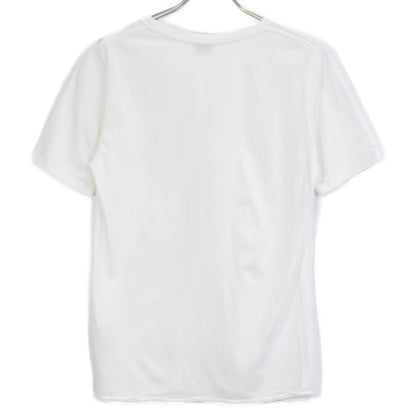 SAINT LAURENT PARIS サンローランパリ 17年 464572 ﾎﾜｲﾄ ｺｯﾄﾝ ﾛｺﾞ Tｼｬﾂ トップス XS