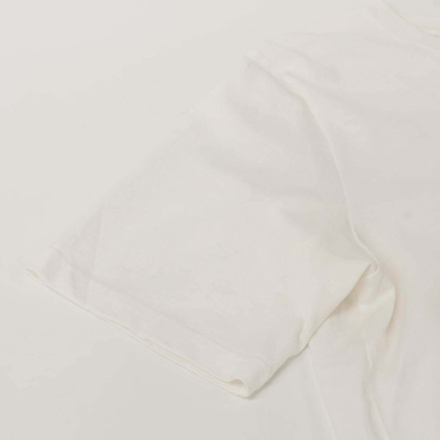 SAINT LAURENT PARIS サンローランパリ 17年 464572 ﾎﾜｲﾄ ｺｯﾄﾝ ﾛｺﾞ Tｼｬﾂ トップス XS