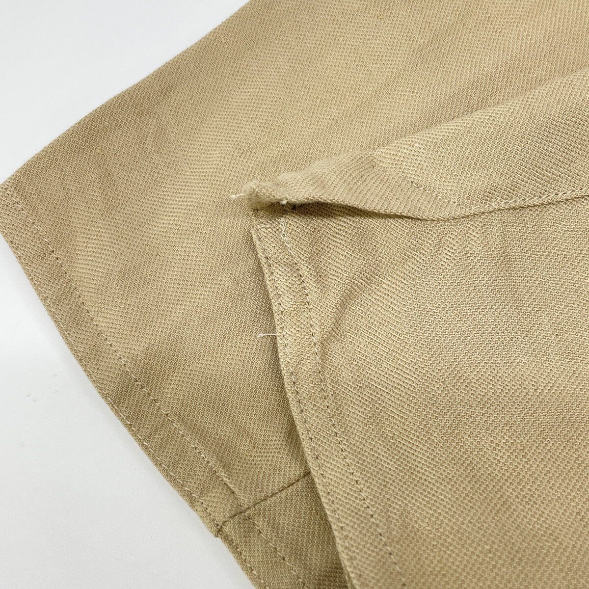 TICCA ティッカ 2211005041202 ﾍﾞｰｼﾞｭ ﾘﾈﾝ混ﾃｰﾗｰﾄﾞｼﾞｬｹｯﾄ ジャケット 2