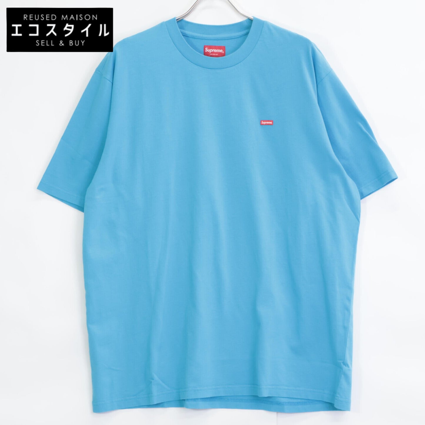 Supreme シュプリーム ﾗｲﾄﾌﾞﾙｰ Small Box Tee トップス L
