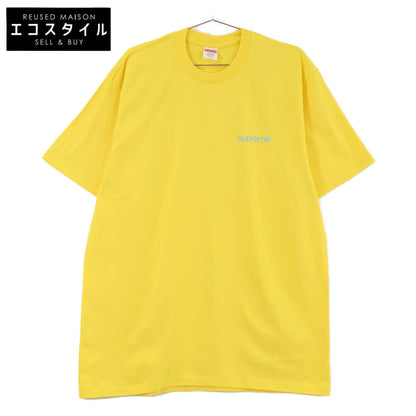 Supreme シュプリーム ｲｴﾛｰ NYC Tee トップス L