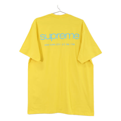 Supreme シュプリーム ｲｴﾛｰ NYC Tee トップス L