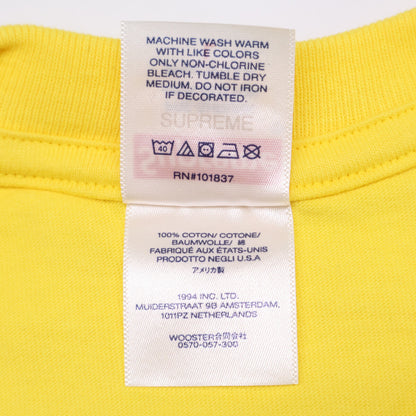 Supreme シュプリーム ｲｴﾛｰ NYC Tee トップス L