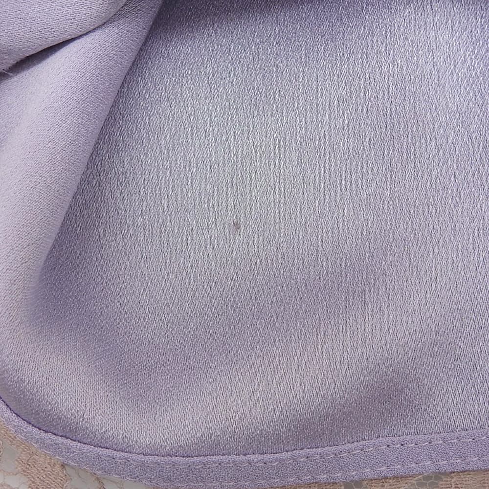 ADELLY アデリ― 美品 トリアセテート シャツスタイル オールインワン レディース ライトパープル ADL10-391 ワンピース ―