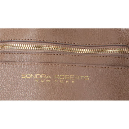 SONDRA ROBERTS サンドラロバート 【美品】20092510002430 フェイクレザー トートバッグ