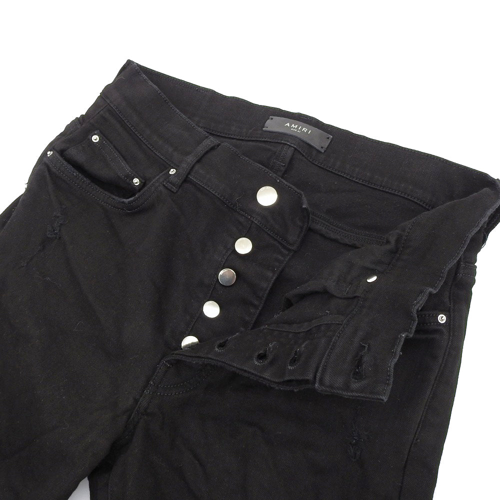 AMIRI アミリ ストレッチ デニム パンツ ボトムス メンズ ブラック 31 PXMD002 ボトムス 31