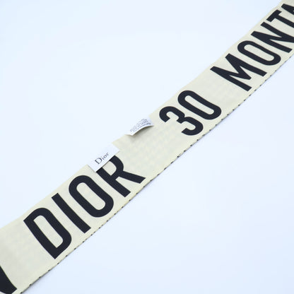 DIOR ディオール 【美品】ロゴ ミッツァ シルク100％ スカーフ