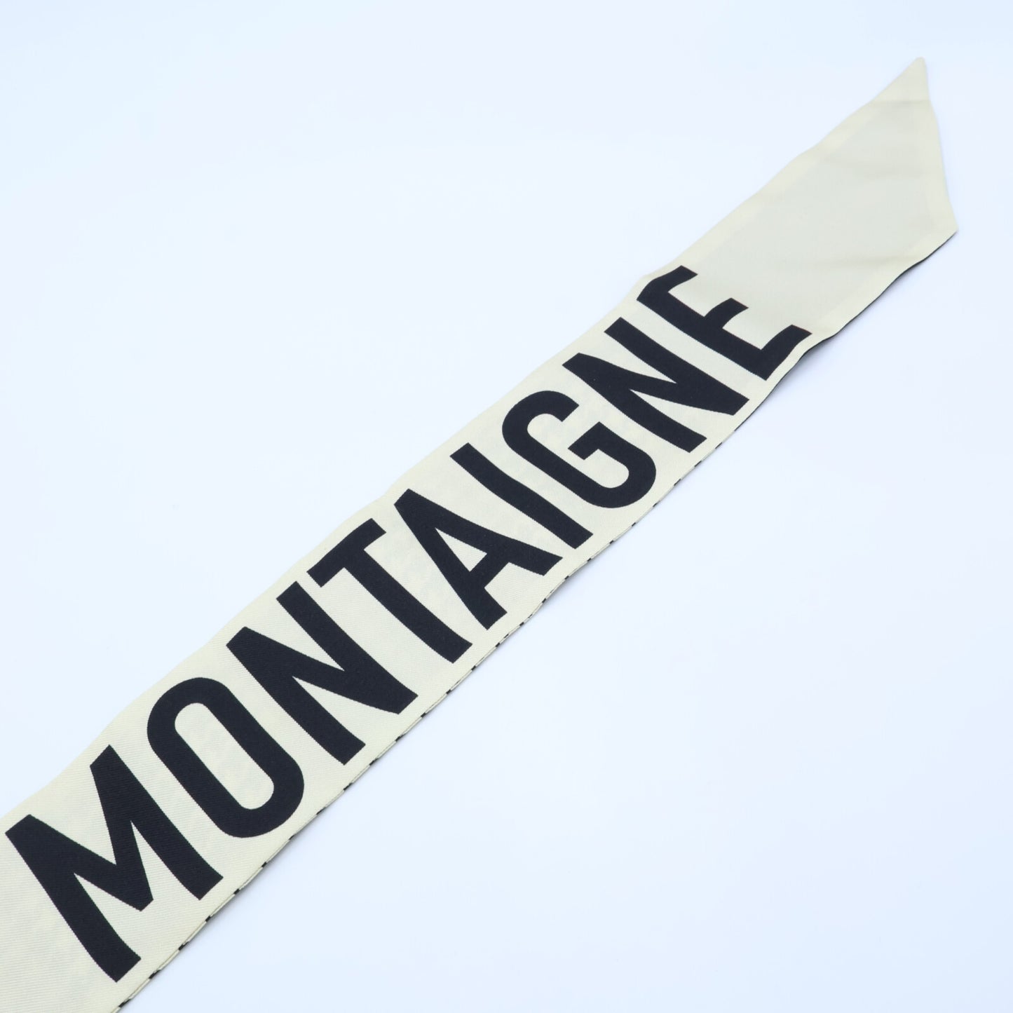 DIOR ディオール 【美品】ロゴ ミッツァ シルク100％ スカーフ