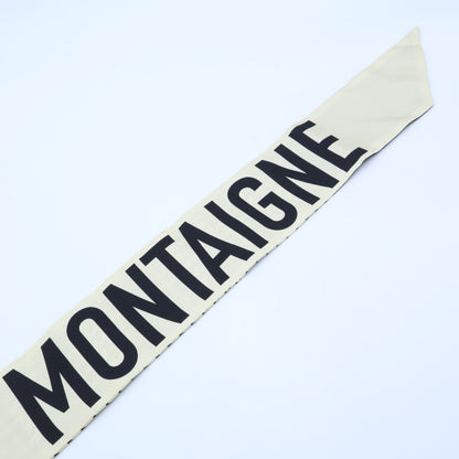 DIOR ディオール 【美品】ロゴ ミッツァ シルク100％ スカーフ