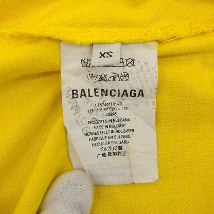 BALENCIAGA バレンシアガ ロゴ Tシャツ トップス メンズ イエロー XS 508167 トップス XS