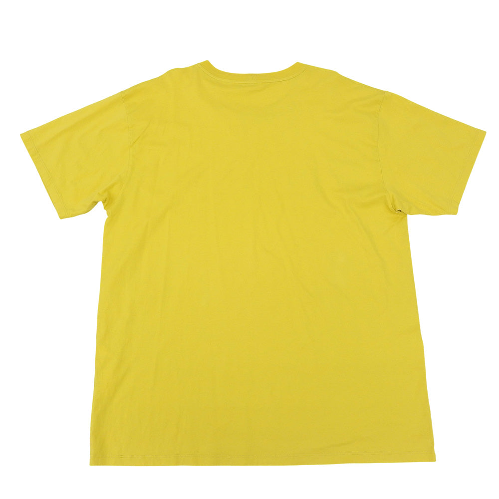 CELINE セリーヌ 美品 ロゴ Tシャツ トップス メンズ マスタード XXL 2X681501F トップス XXL