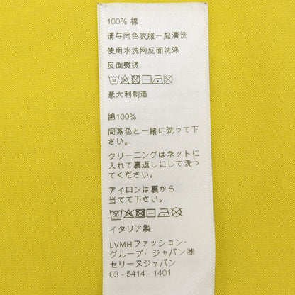 CELINE セリーヌ 美品 ロゴ Tシャツ トップス メンズ マスタード XXL 2X681501F トップス XXL