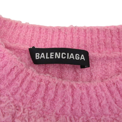 BALENCIAGA バレンシアガ Embroidered Logo Knit トップス メンズ ピンク S 628740 20AW トップス S