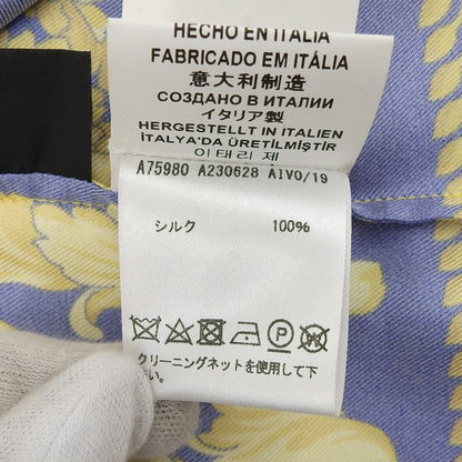 Versace ヴェルサーチ バロック柄 総柄 シルク シャツ トップス メンズ マルチカラー 40 A230628 トップス 40