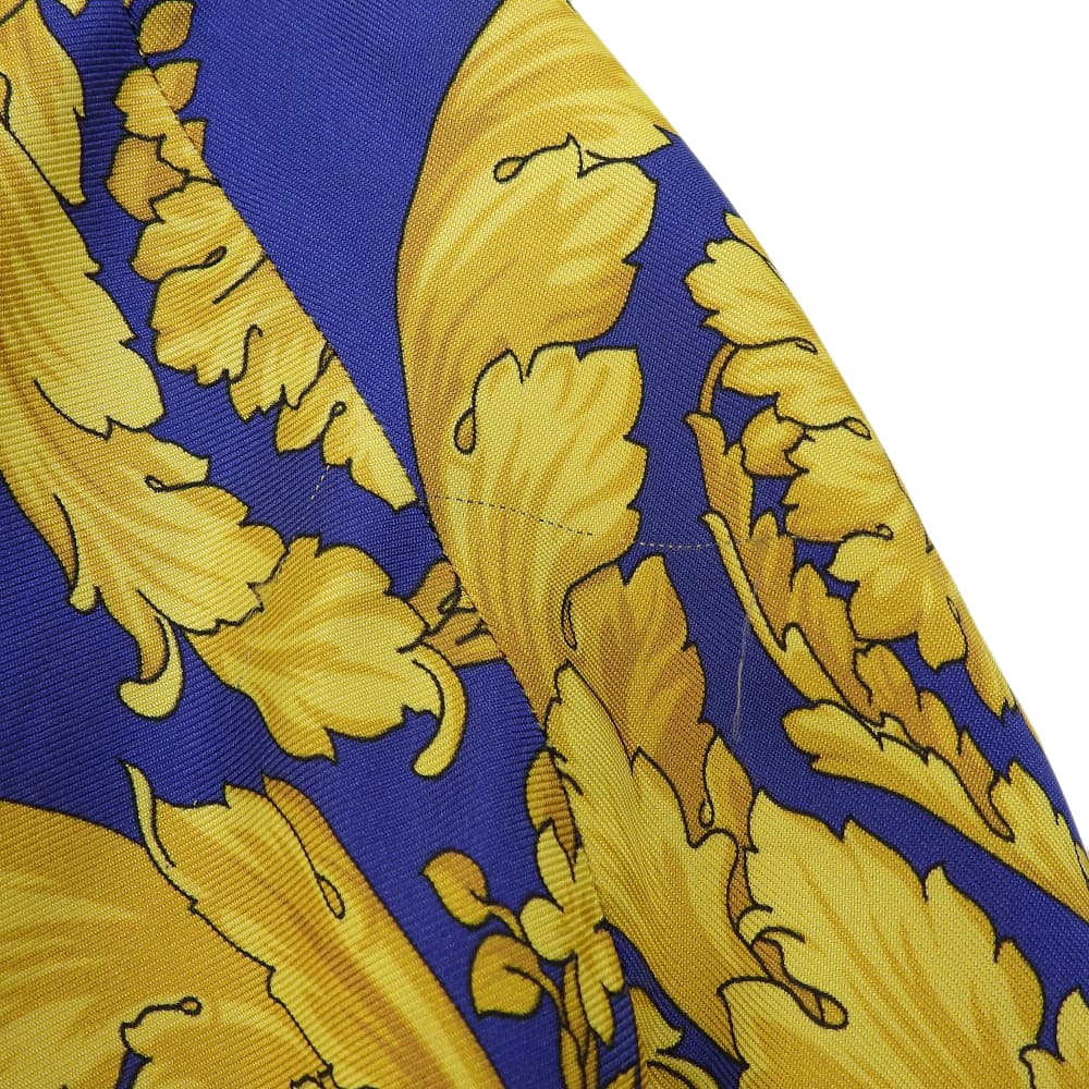 Versace ヴェルサーチ バロック柄 総柄 シルク シャツ トップス メンズ マルチカラー 40 A230628 トップス 40