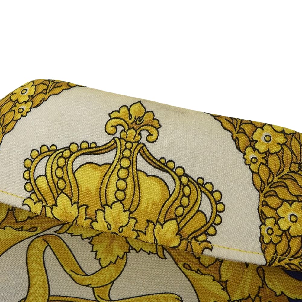 Versace ヴェルサーチ バロック柄 総柄 シルク シャツ トップス メンズ マルチカラー 40 A230628 トップス 40